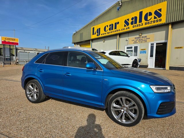 Audi Q3 Tdi S Line Plus Blue #2