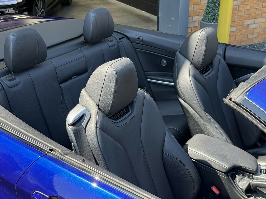 BMW 4 Series 3.0 435D Xdrive M Sport Convertible Blue #6