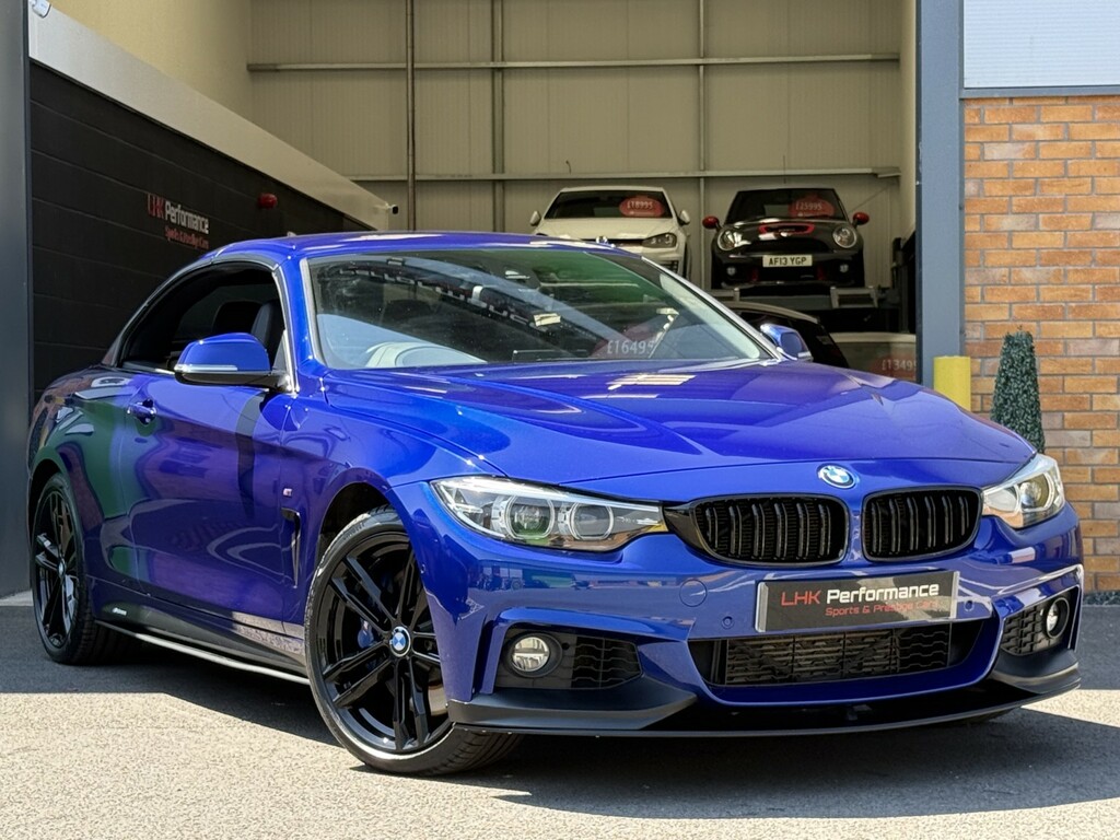 BMW 4 Series M4 S-a Blue #10