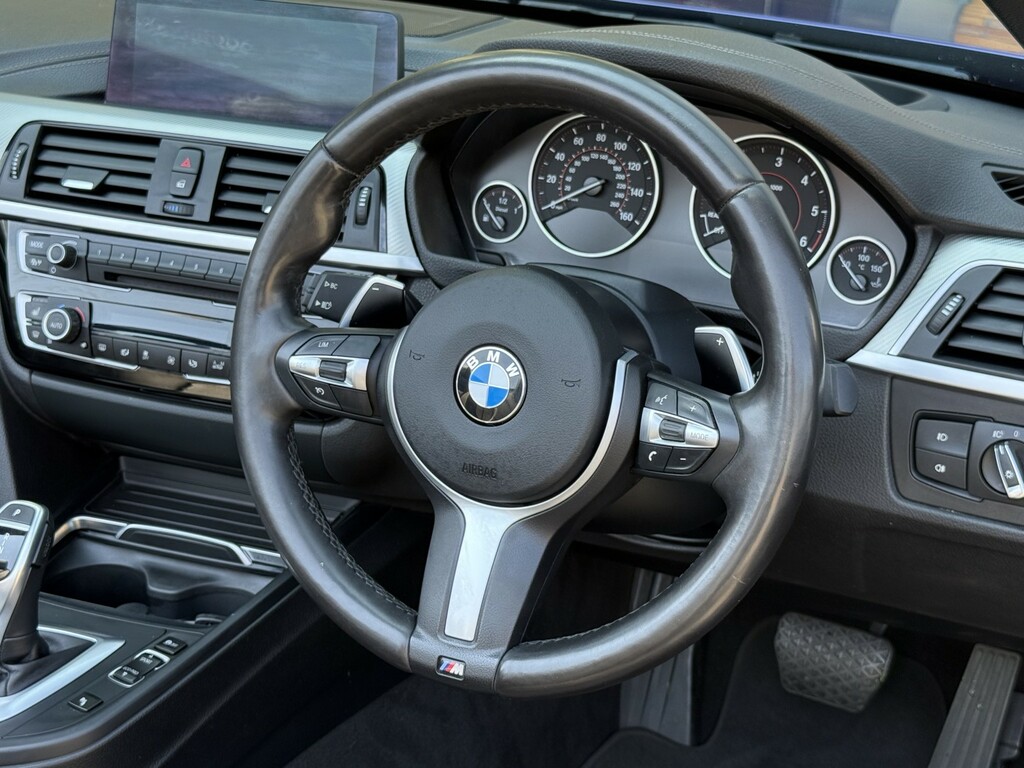 BMW 4 Series 3.0 435D Xdrive M Sport Convertible Blue #3