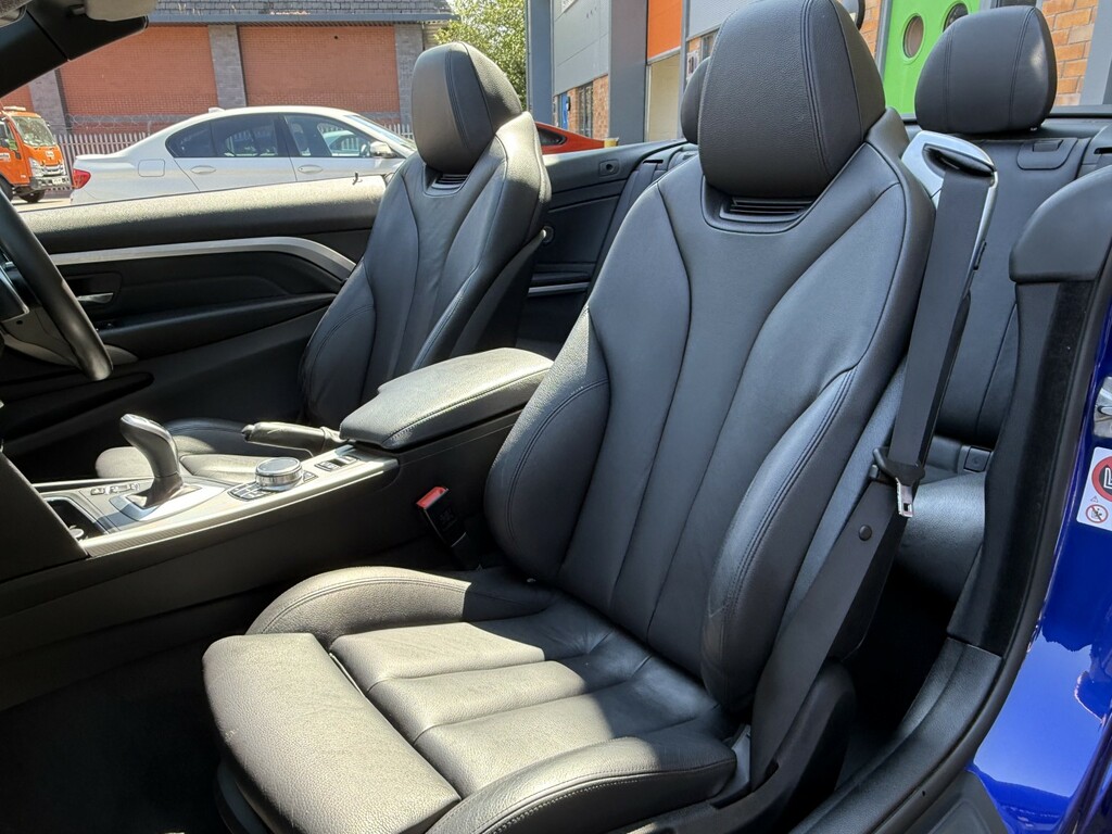 BMW 4 Series 3.0 435D Xdrive M Sport Convertible Blue #5