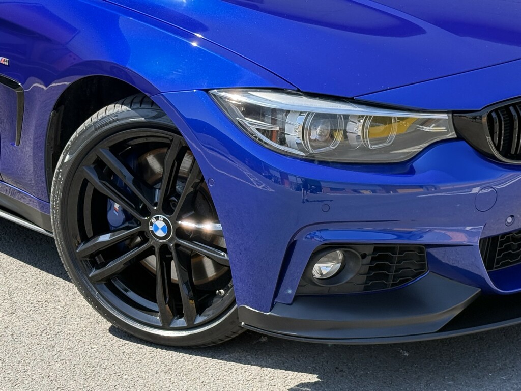 BMW 4 Series 3.0 435D Xdrive M Sport Convertible Blue #2