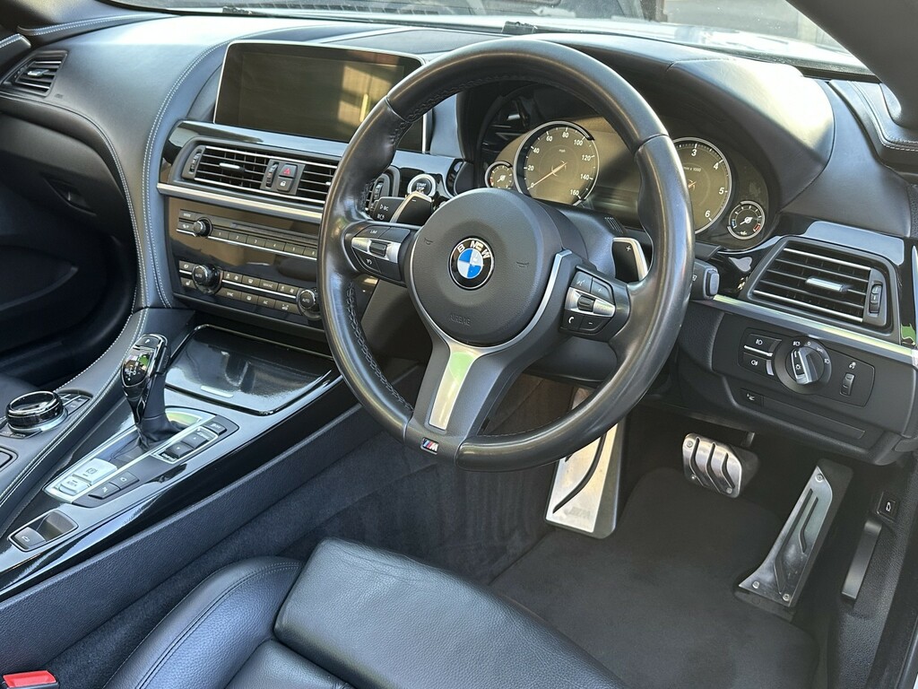 BMW 6 Series 3.0 640D M Sport Convertible Euro White #3