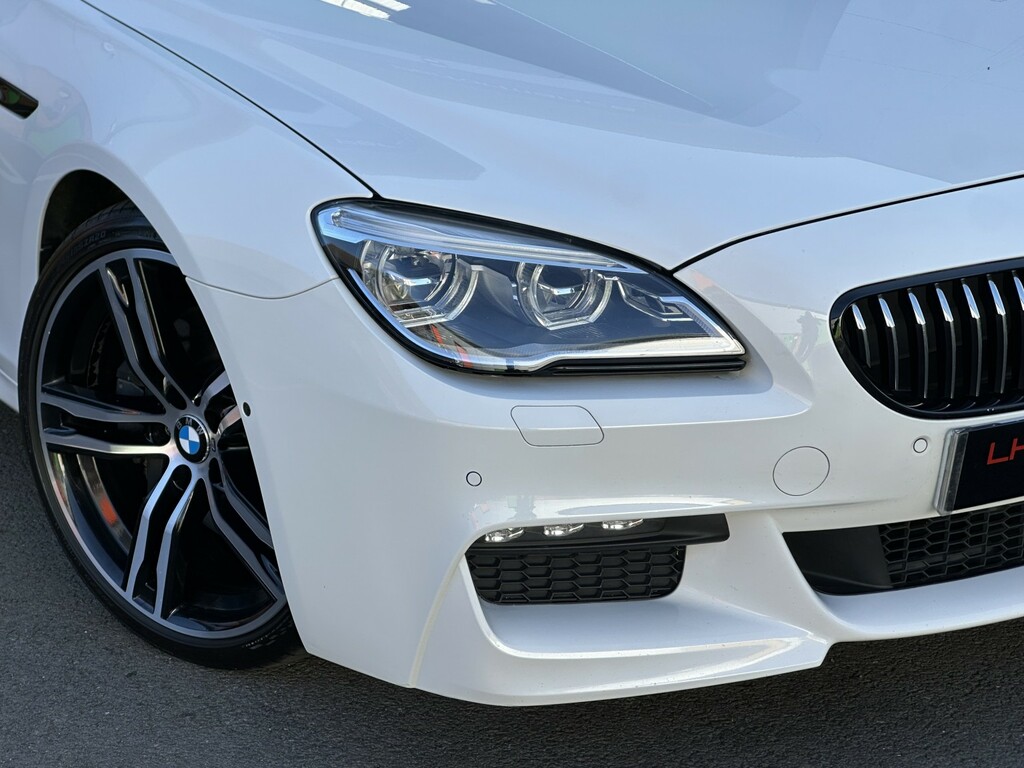 BMW 6 Series 3.0 640D M Sport Convertible Euro White #2