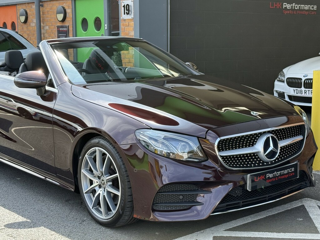 Mercedes-Benz E Class 2.0 E220d Amg Line Red #2