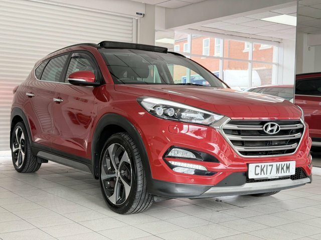 Hyundai Tucson Crdi Blue Drive Premium Red #4
