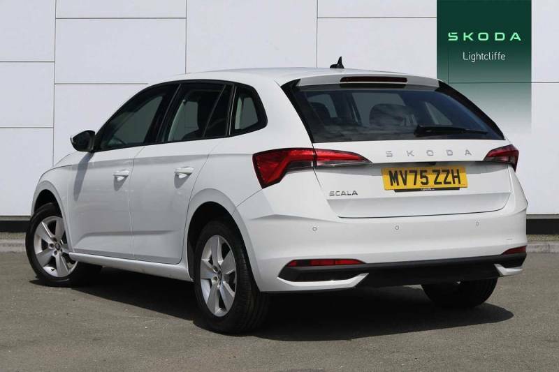 Skoda Scala 1.0 Tsi 95 Se Edition - 2025 75 MV75ZZH White #3