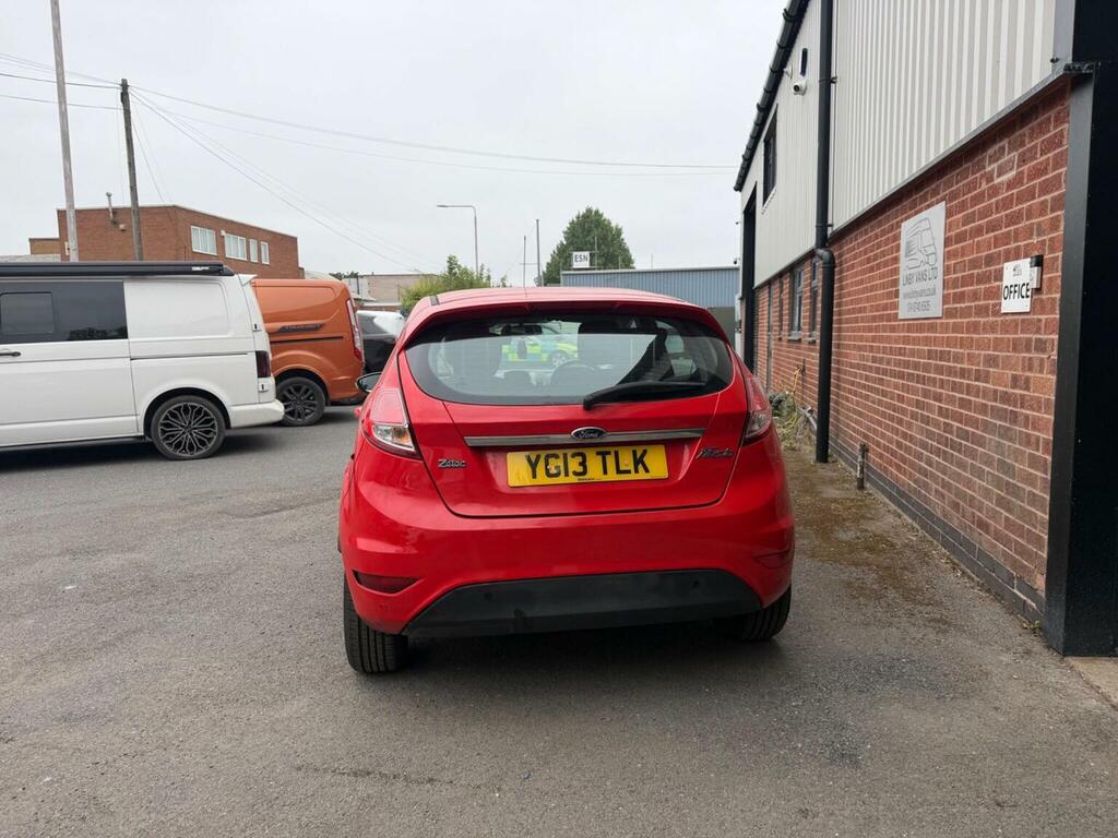 Ford Fiesta 1.25 Zetec Euro 5 YG13TLK Red #5