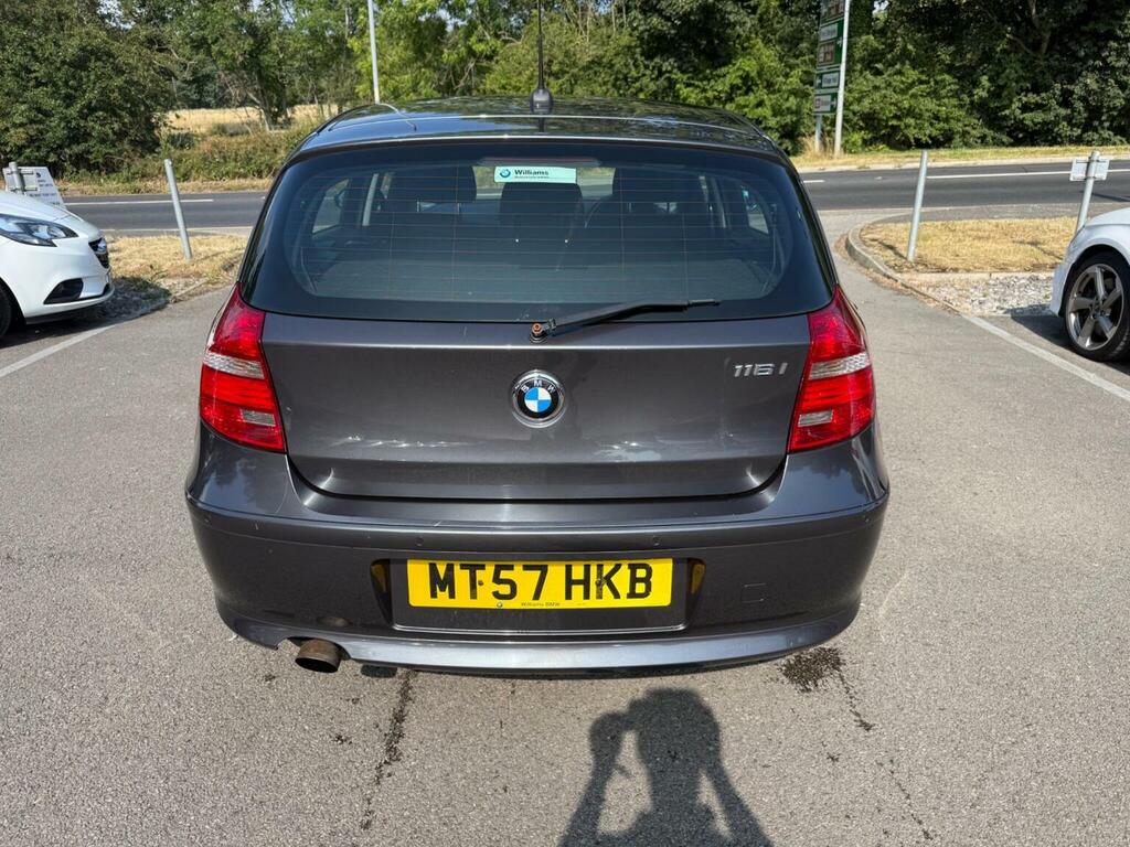 BMW 1 Series Hatchback Black #9