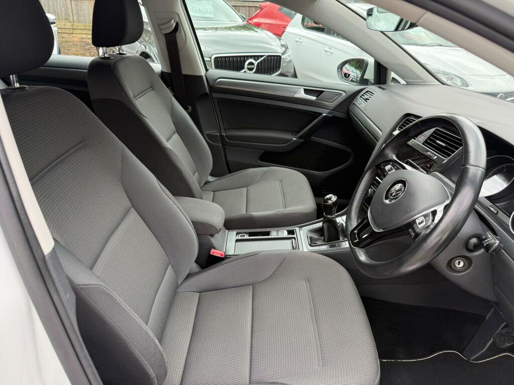 Volkswagen Golf 1.6 Tdi Bluemotion Tech Se Nav Euro 6 Ss White #4