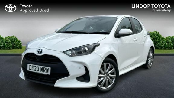 Toyota Yaris Icon DE23WRW White #3