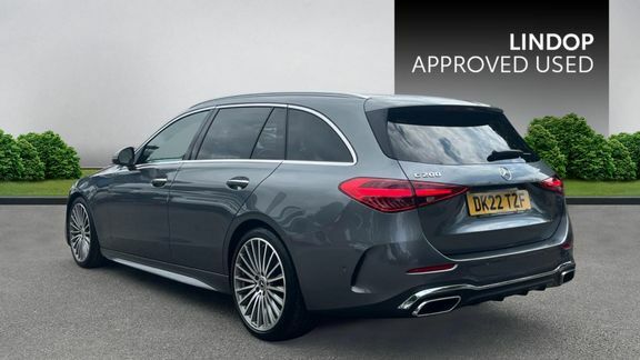 Mercedes-Benz C Class 1.5 C200h Mhev Amg Line Premium G-tronic Euro 6 DK22TZF Grey #4