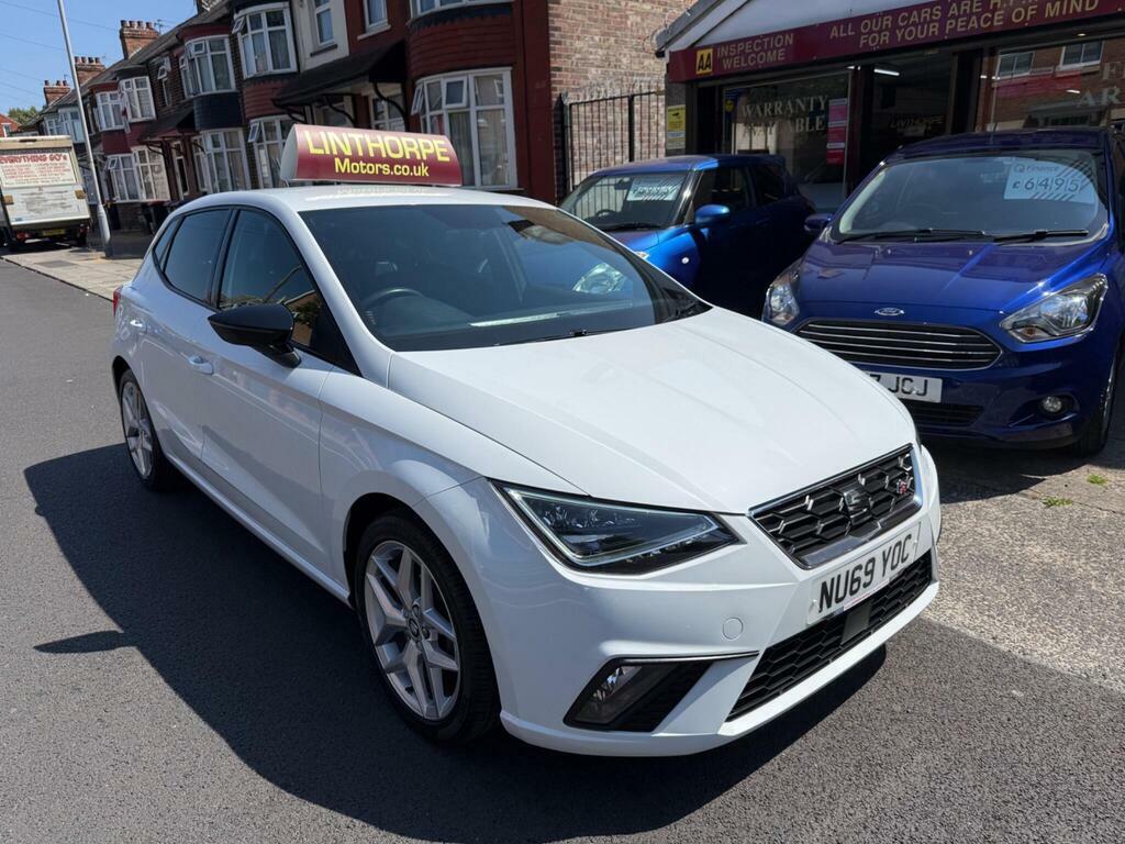 Seat Ibiza 1.0 Mpi Fr Euro 6 S S White