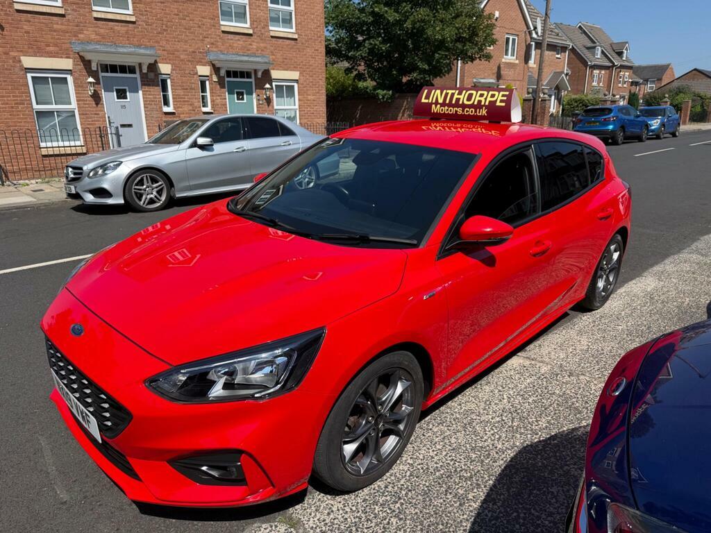 Ford Focus 1.5 Ecoblue St-line Euro 6 S S NX19VWF Red #5