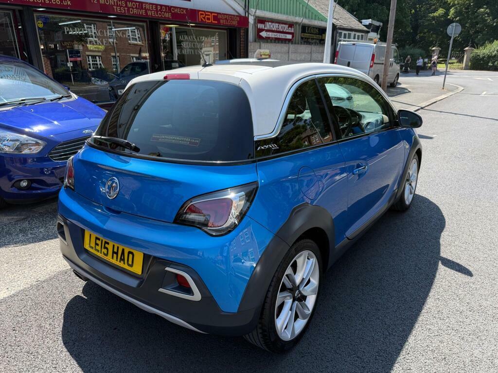Vauxhall Adam 1.0I Turbo Ecoflex Rocks Air Euro 6 S S LE15HAO Blue #3