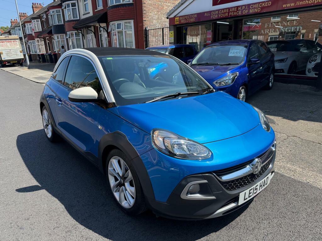Vauxhall Adam 1.0I Turbo Ecoflex Rocks Air Euro 6 S S Blue