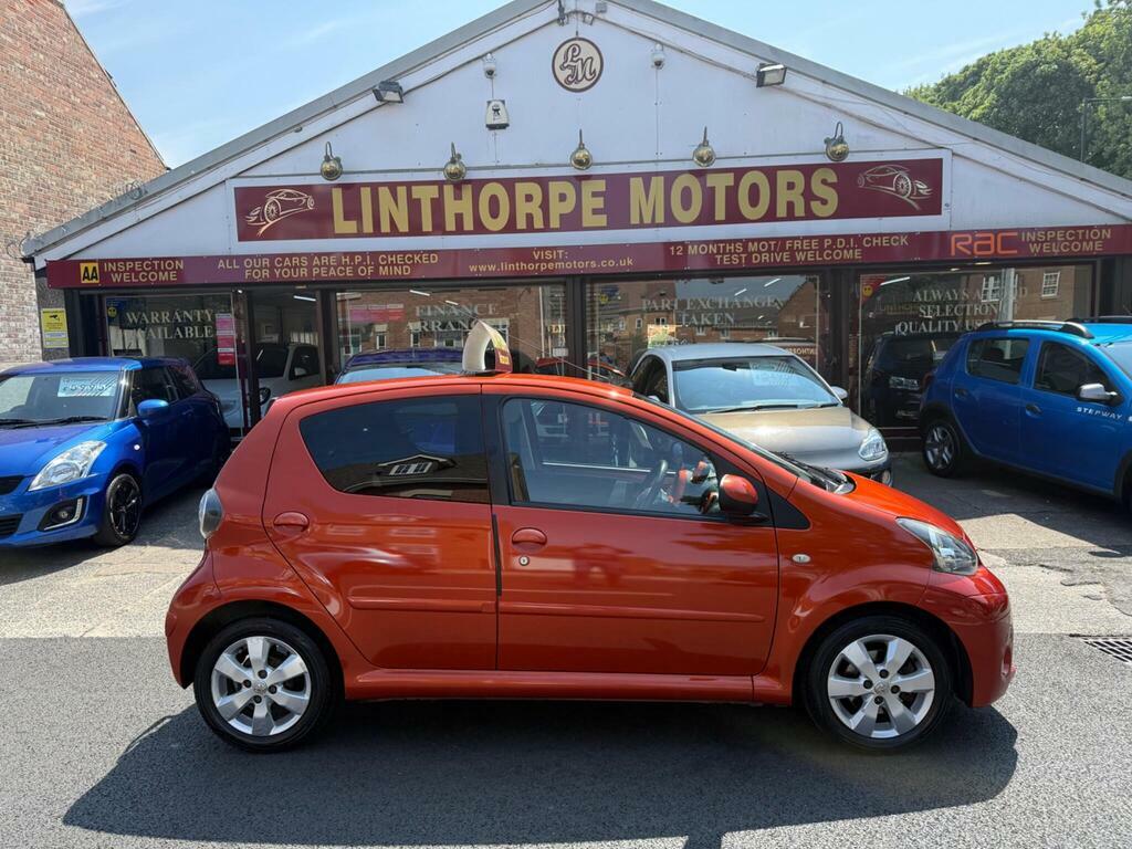 Toyota Aygo Hatchback Red #2