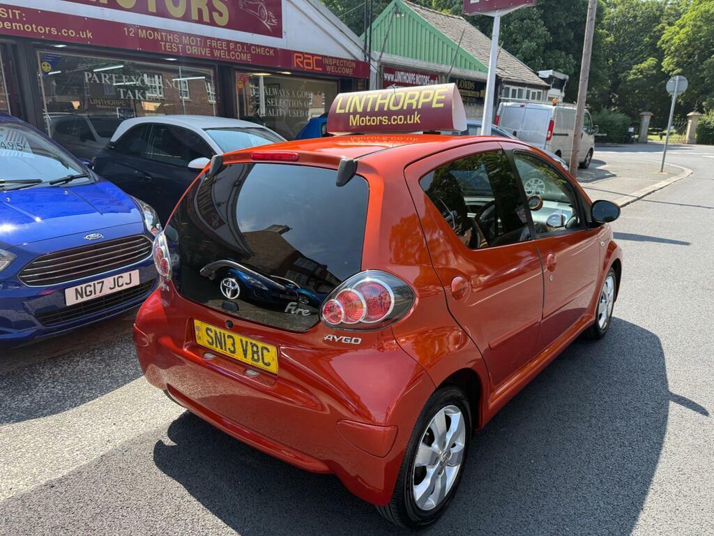 Toyota Aygo Hatchback Red #3