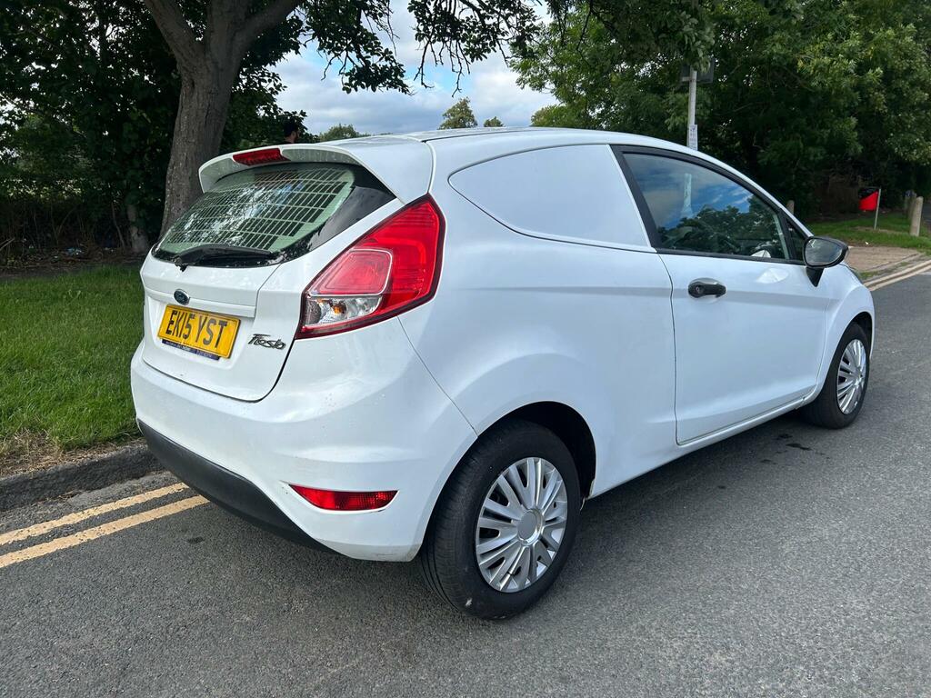 Ford Fiesta 1.6 Tdci Econetic II Panel Van EK15YST White #6