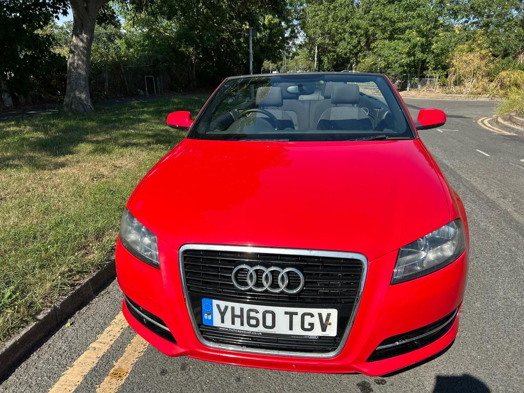 Audi A3 Cabriolet 2.0 Tdi Sport Convertible Euro 5 White #7