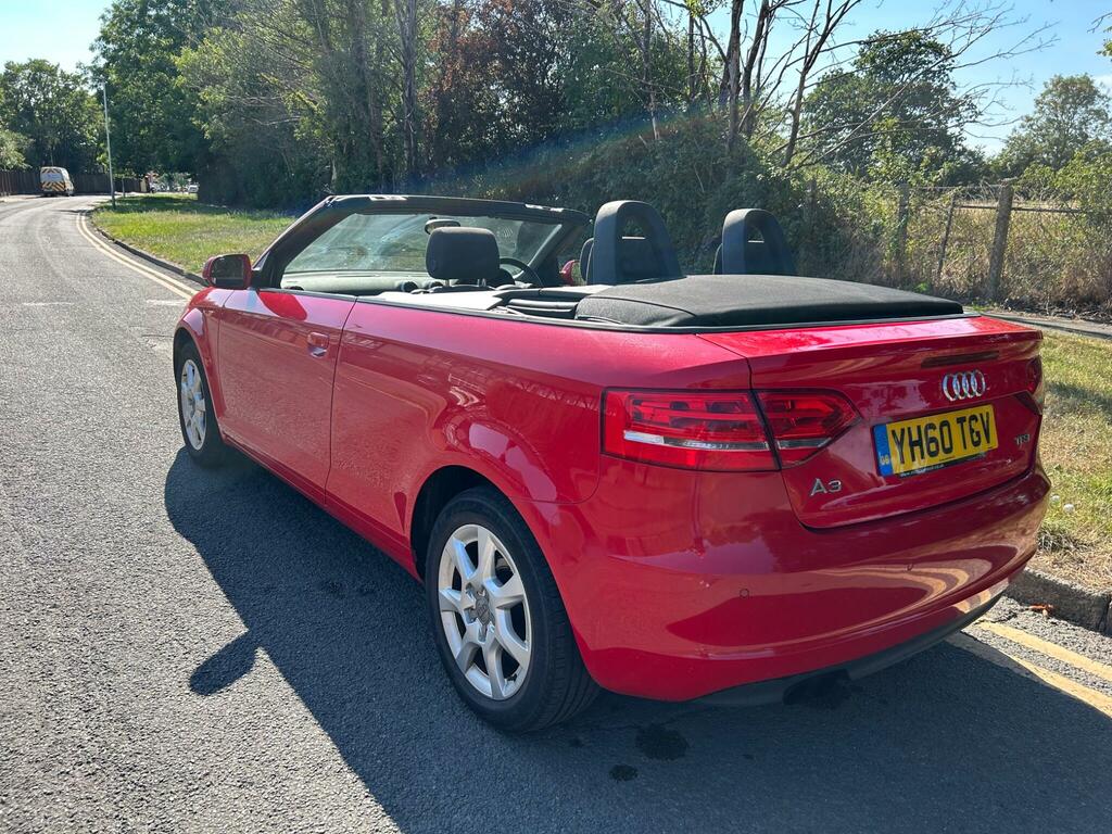 Audi A3 Cabriolet 1.8 Tfsi Euro 4 Red #5