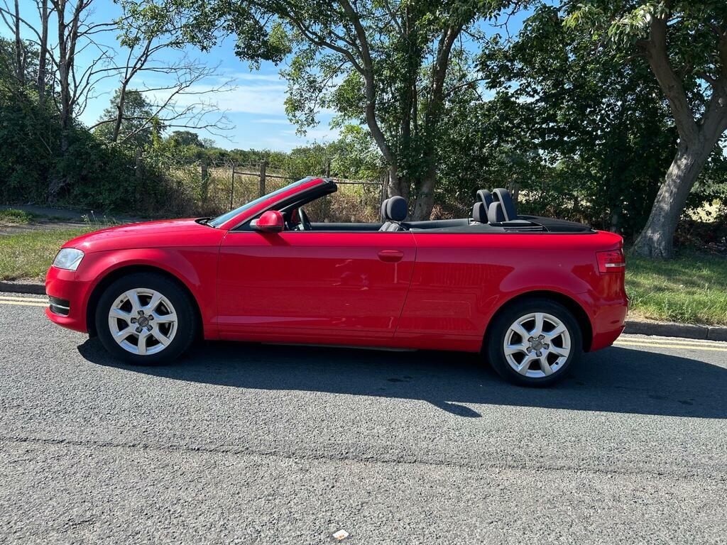 Audi A3 Cabriolet 1.8 Tfsi Euro 4 Red #3