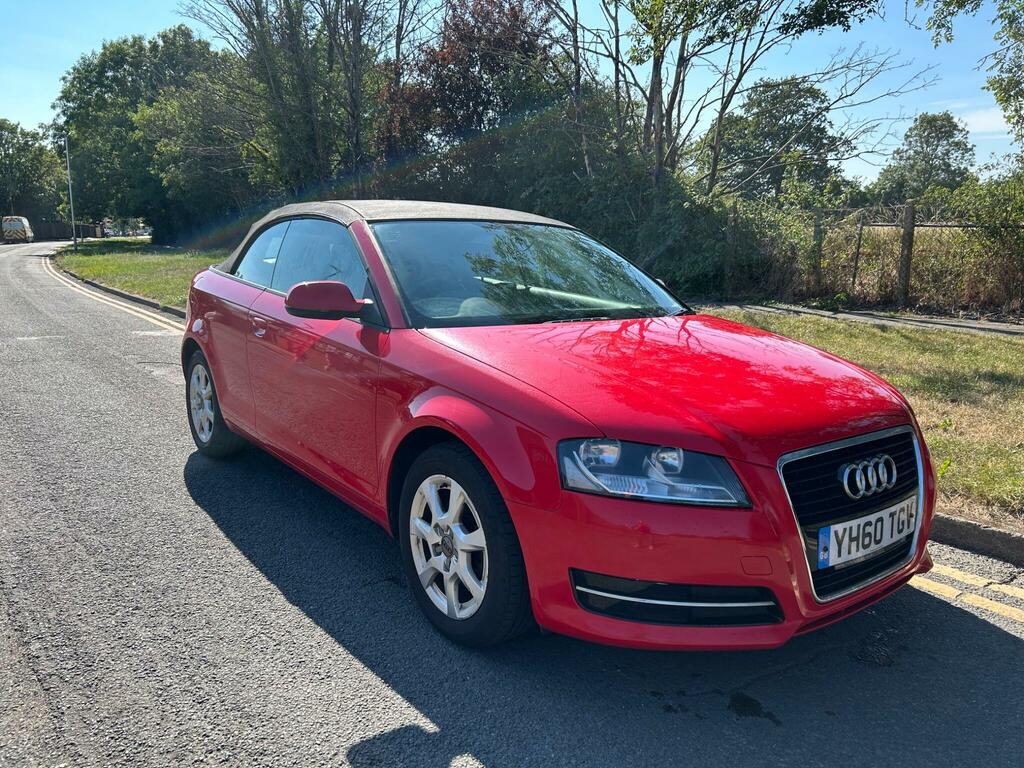 Audi A3 Cabriolet 2.0 Tdi Sport Convertible Euro 5 White #12