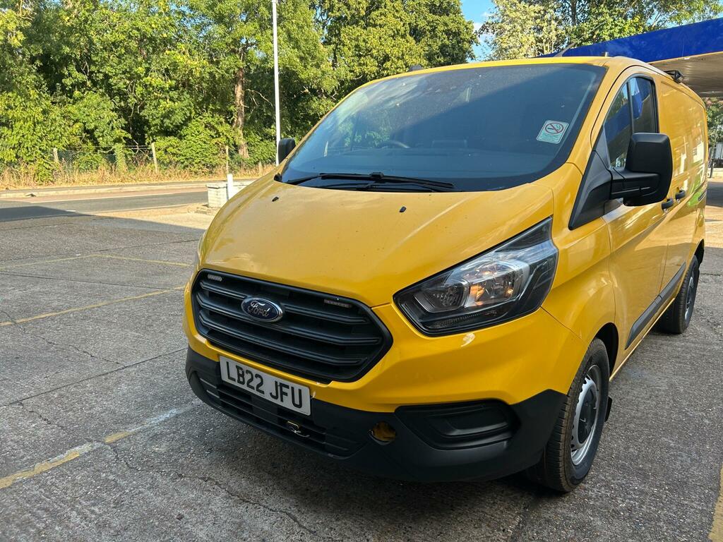 Ford Transit Custom 2.0 340 Ecoblue Leader L1 H1 Euro 6 Ss LB22JFU Yellow #2