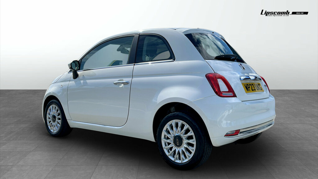 Fiat 500 1.0 Mild Hybrid WP23UKG White #4