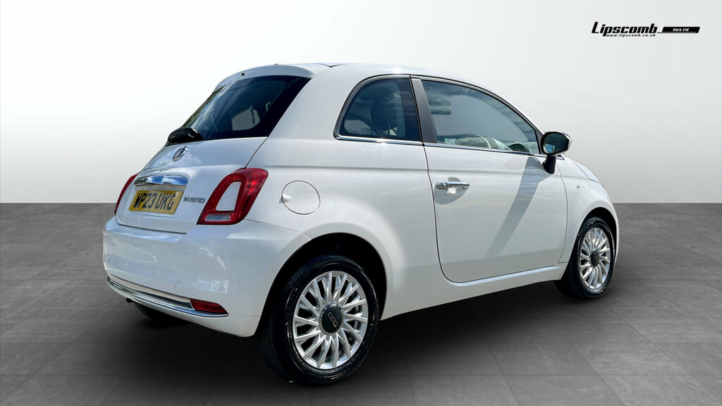 Fiat 500 1.0 Mild Hybrid WP23UKG White #6