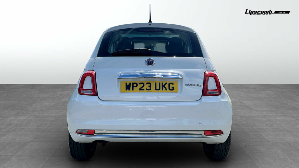 Fiat 500 1.0 Mild Hybrid WP23UKG White #5