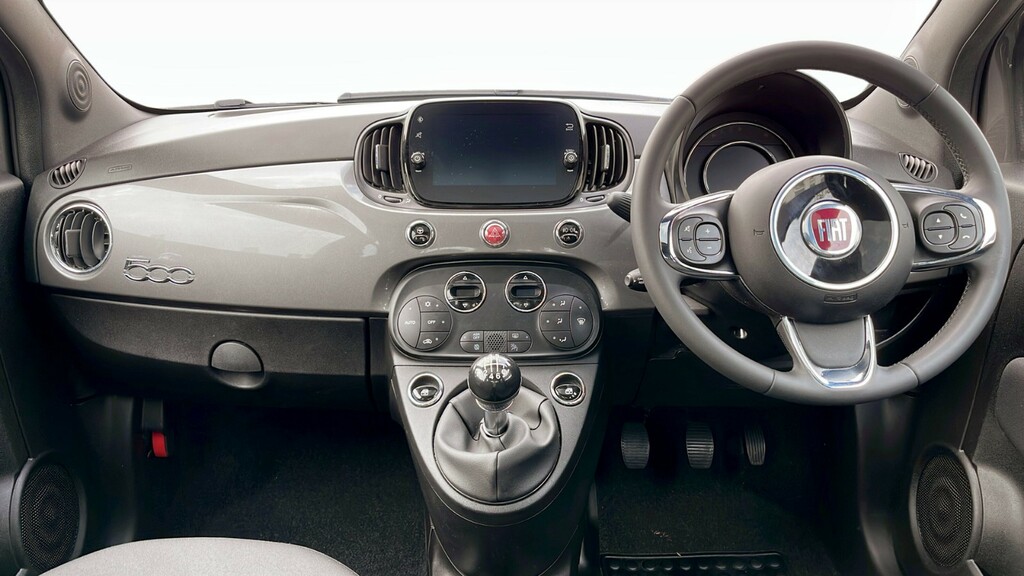 Fiat 500 Mhev White #10