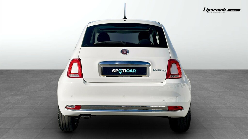 Fiat 500 1.0 Mild Hybrid Top White #5