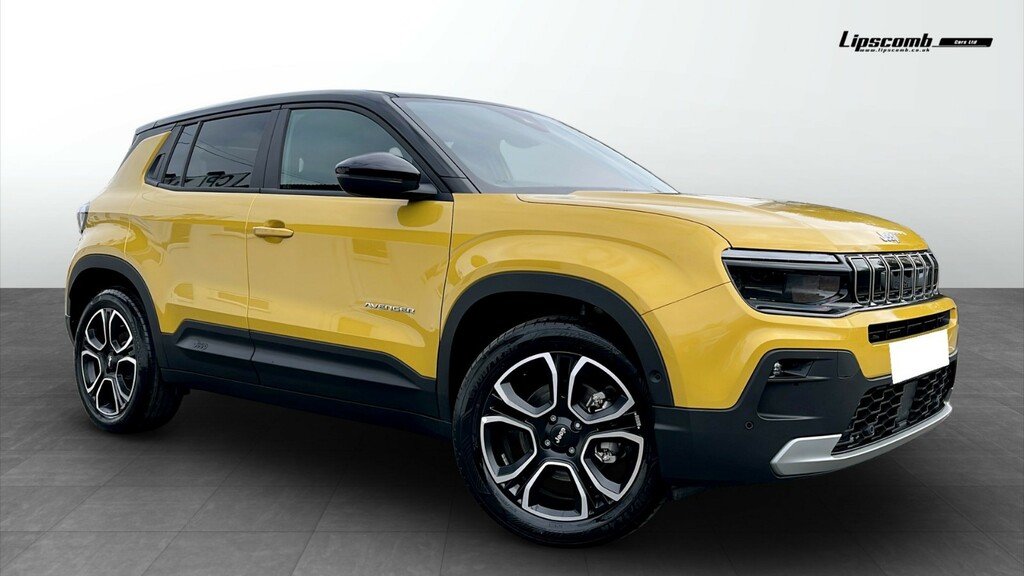 Jeep Avenger 115Kw Summit 54Kwh Yellow