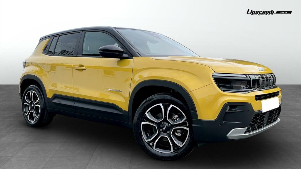 Jeep Avenger 115Kw Summit 54Kwh Yellow #2