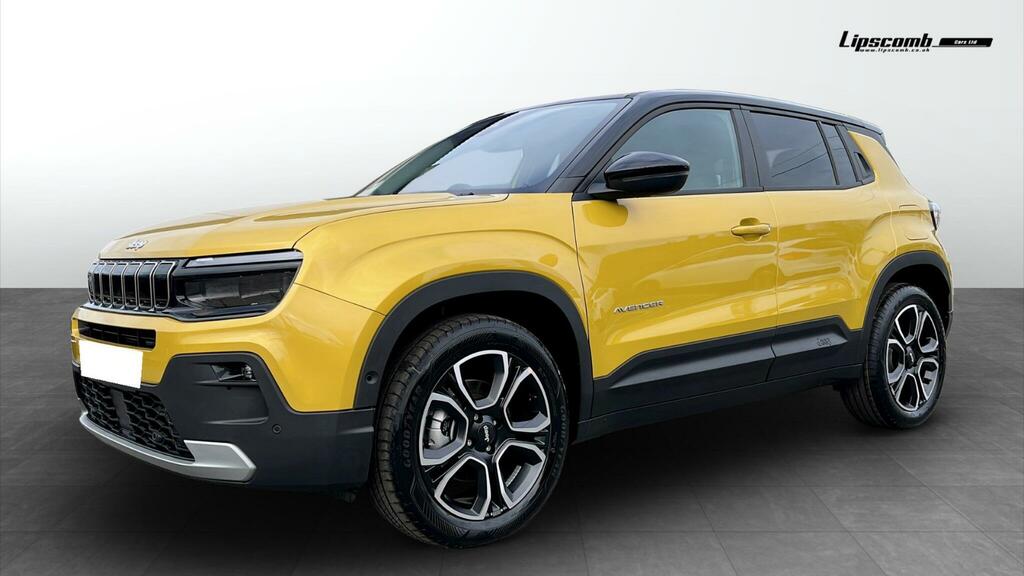 Jeep Avenger 115Kw Summit 54Kwh Yellow #6