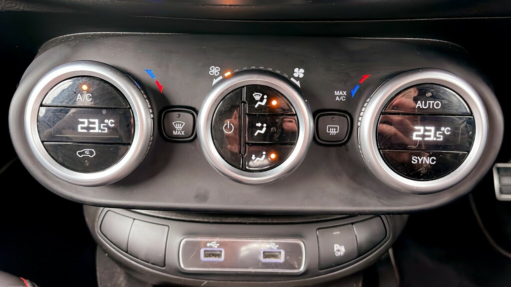 Fiat 500X Firefly Turbo Sport Suv Black #32