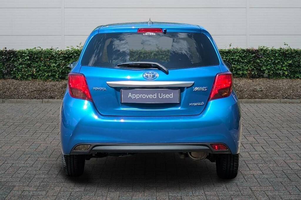 Toyota Yaris 1.5 Hybrid Icon Tss Cvt Blue #4