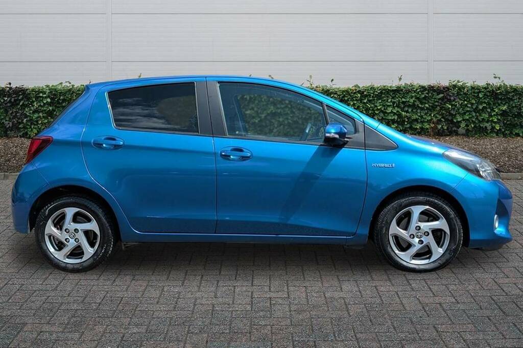 Toyota Yaris 1.5 Hybrid Icon Tss Cvt Blue #5
