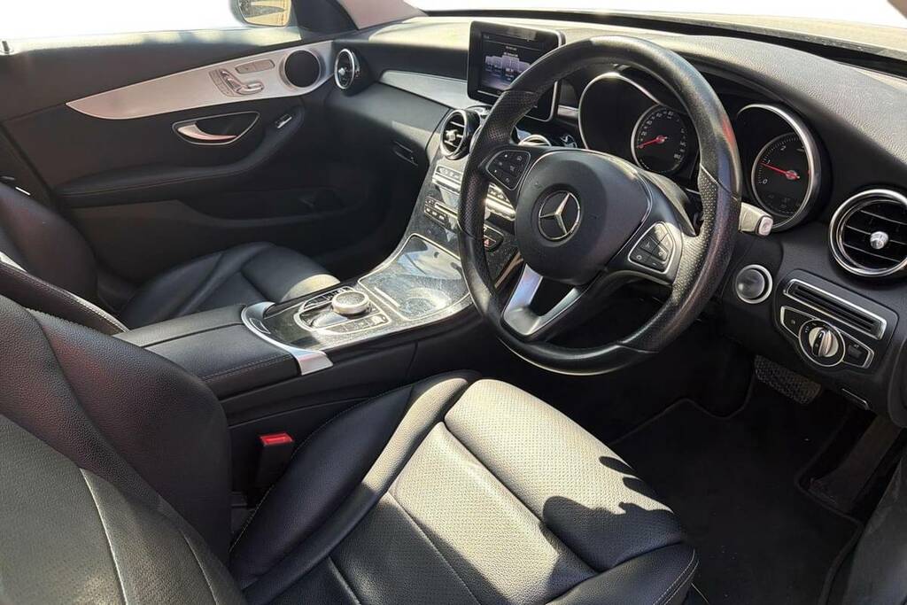 Mercedes-Benz C Class C200d Sport Premium Silver #4