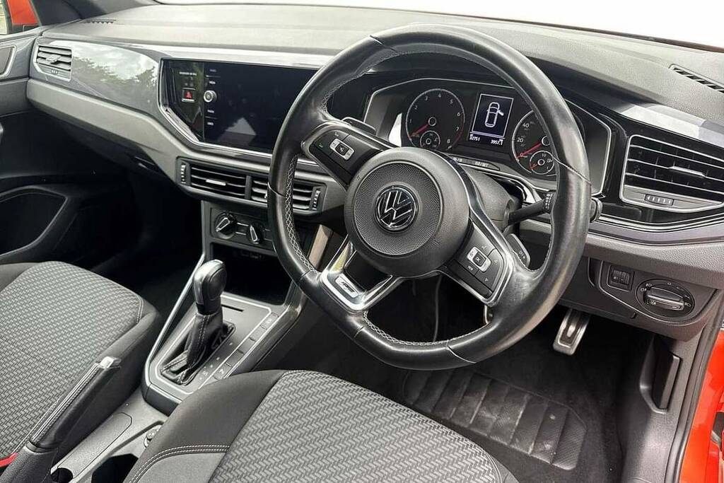 Volkswagen Polo 1.0 Tsi 115 R-line Dsg BK21EWX Orange #6