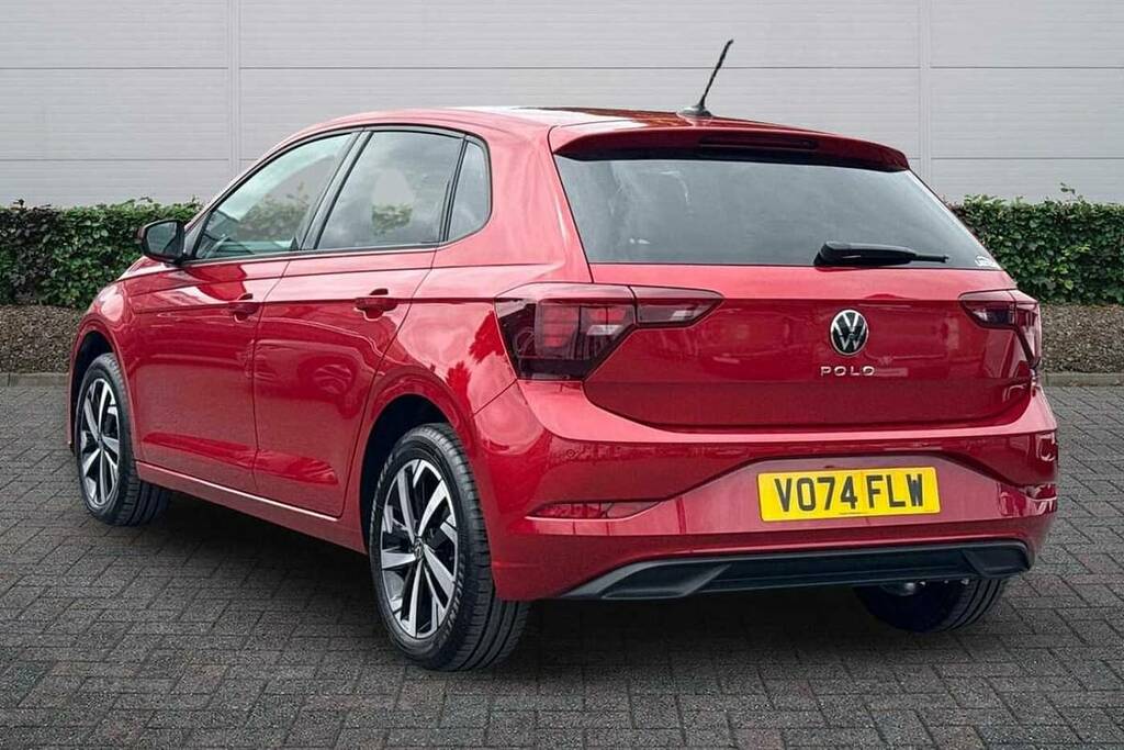 Volkswagen Polo 1.0 Tsi Match Dsg VO74FLW Red #3