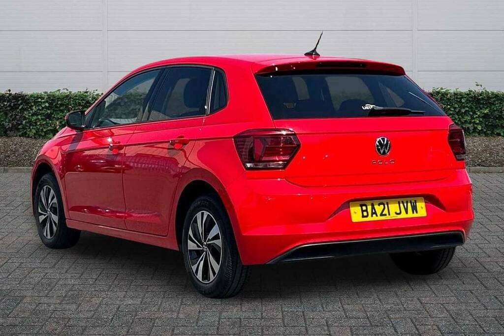 Volkswagen Polo 1.0 Tsi 95 Match BA21JVW Red #3