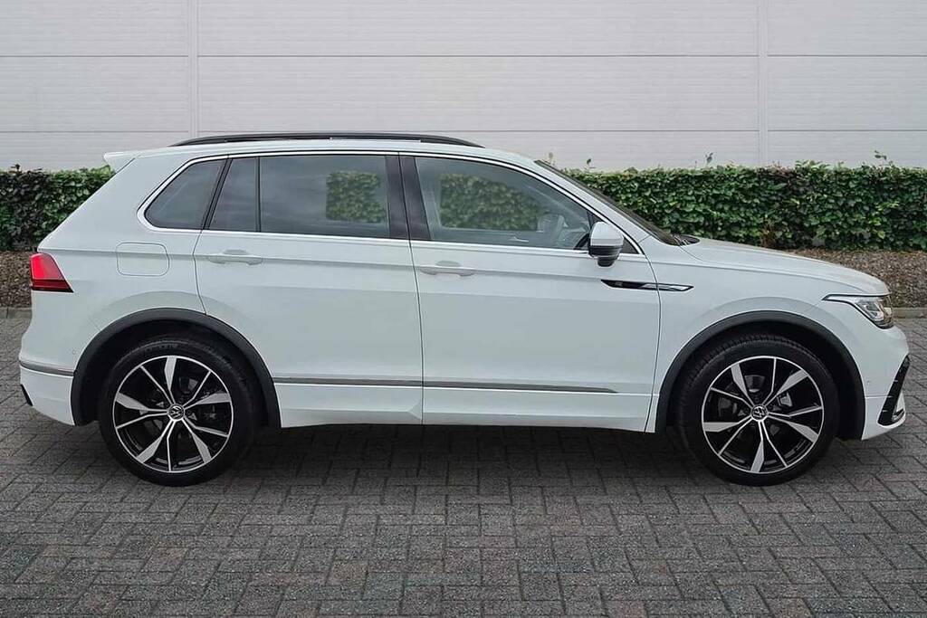 Volkswagen Tiguan 2.0 Tdi R-line Dsg White #4