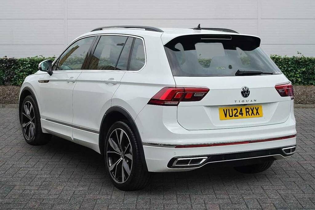 Volkswagen Tiguan 2.0 Tdi R-line Dsg White #3