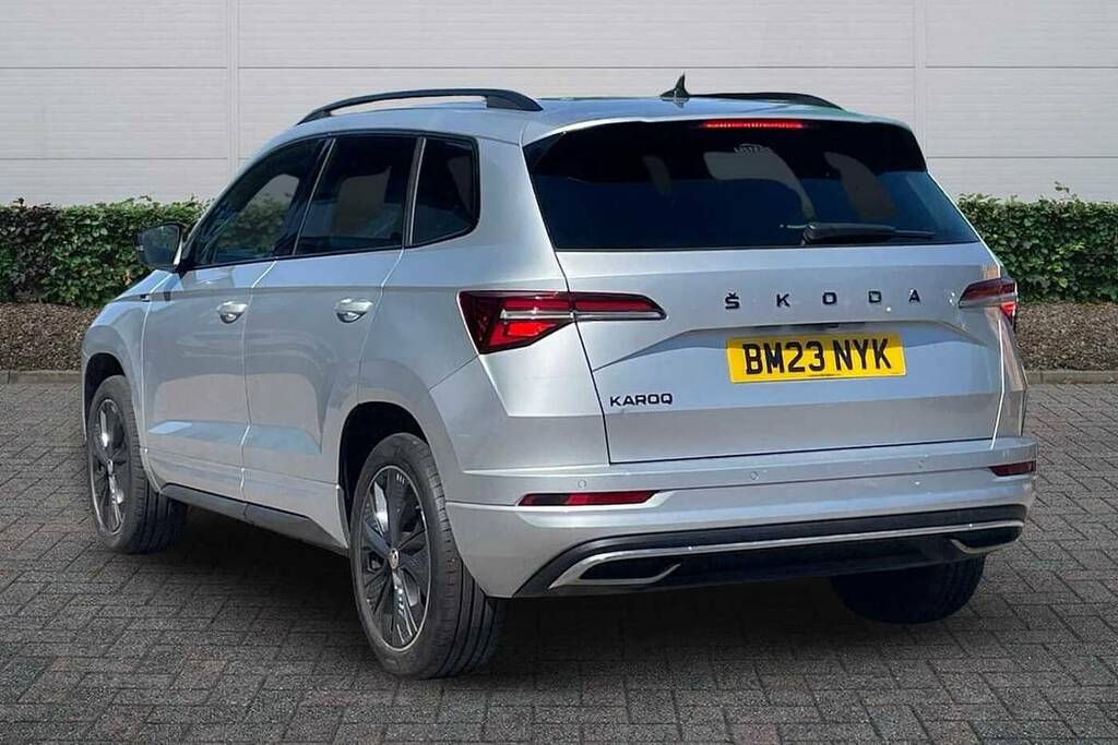 Skoda Karoq 1.5 Tsi Sportline Dsg BM23NYK Silver #3