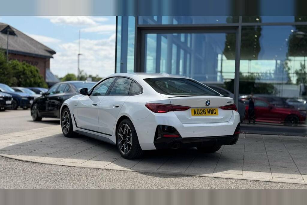 BMW 4 Series Gran Coupe 420I M Sport Step White
