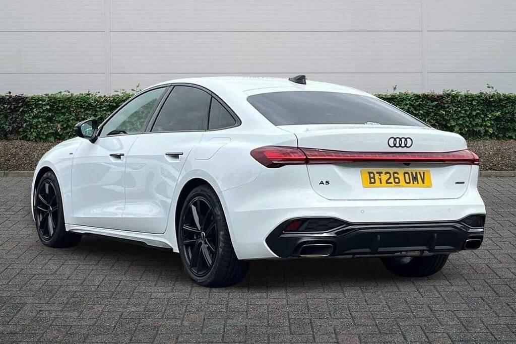 Audi A5 2.0 Tfsi 299 E Quattro Black Ed S Tronic BT26OMV White #3