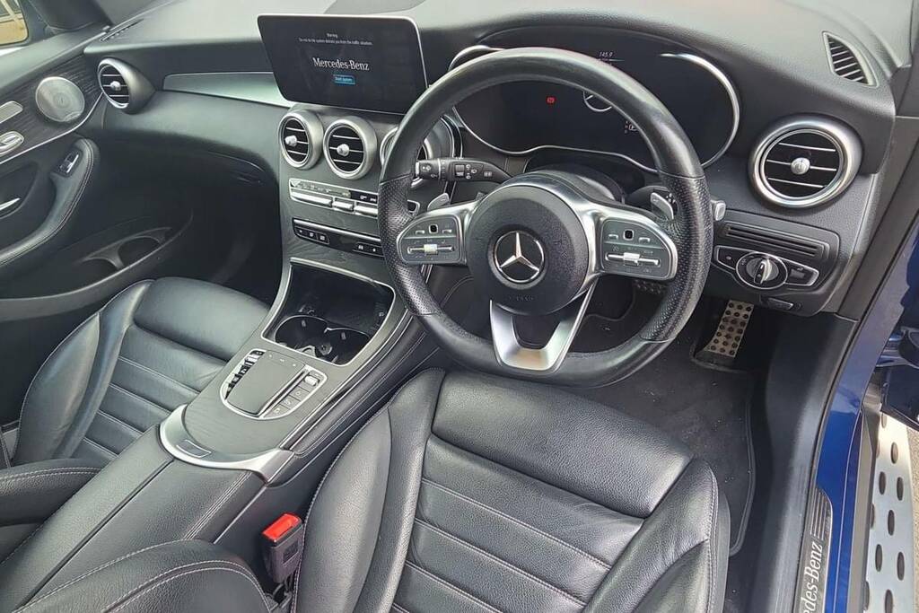 Mercedes-Benz GLC Class 300D 4Matic Amg Line Premium Pls 9G-tronic BH19DMV Blue #4