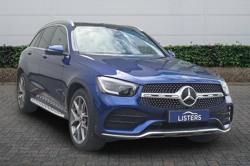 Mercedes-Benz GLC Class 300D 4Matic Amg Line Premium Pls 9G-tronic Blue